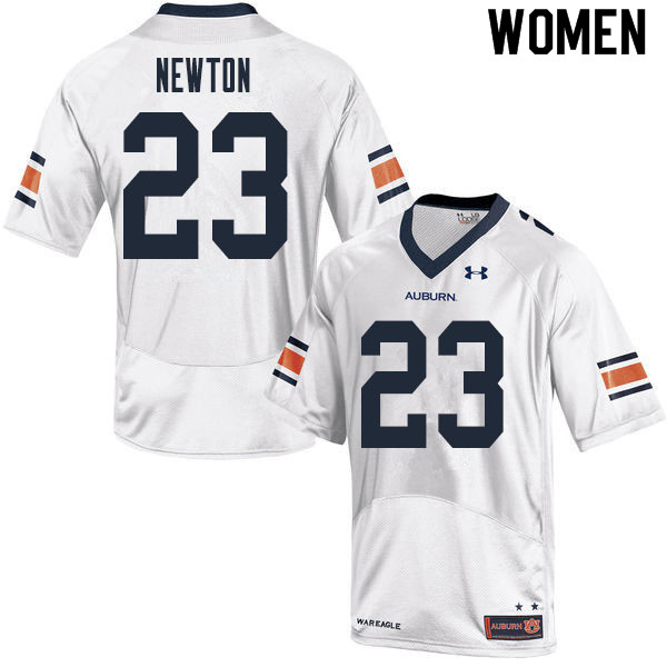 Auburn Tigers Women's Caylin Newton #23 White Under Armour Stitched College 2020 NCAA Authentic Football Jersey WSX8274CY